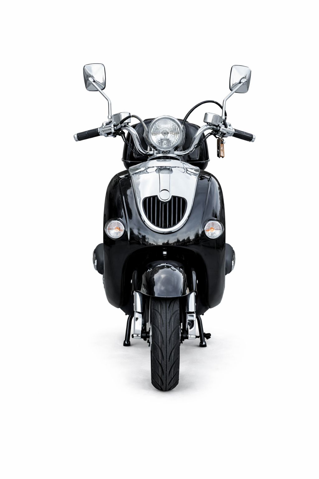 Bartlett 150cc Street Legal Retro Gas Scooter