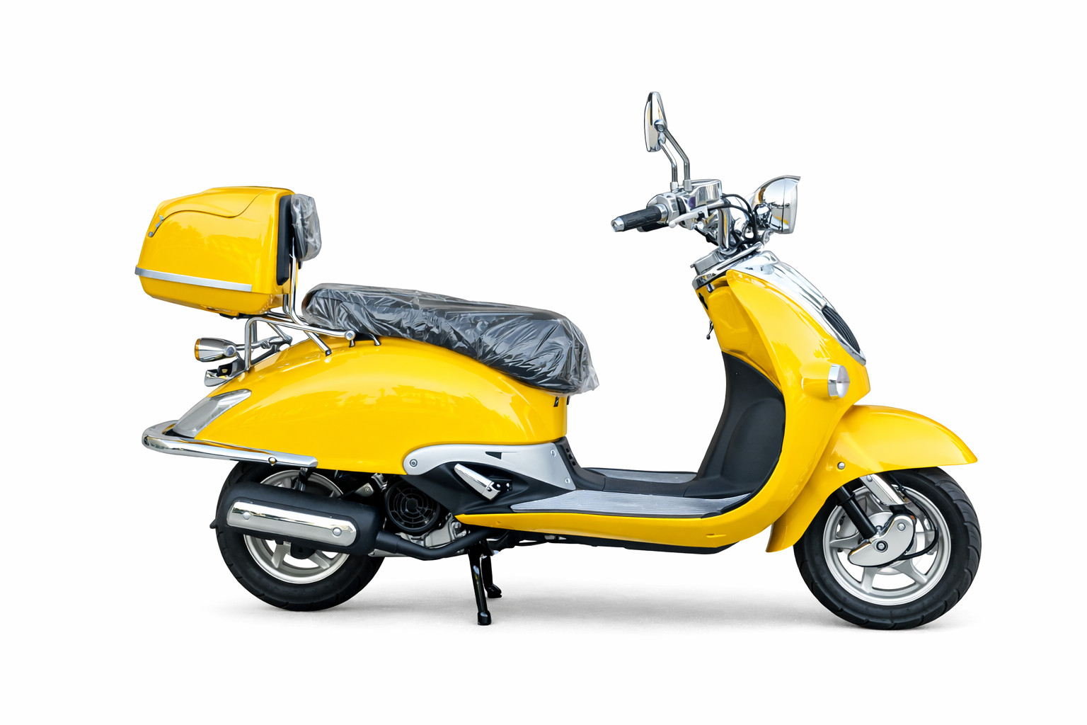 Bartlett 150cc Street Legal Retro Gas Scooter